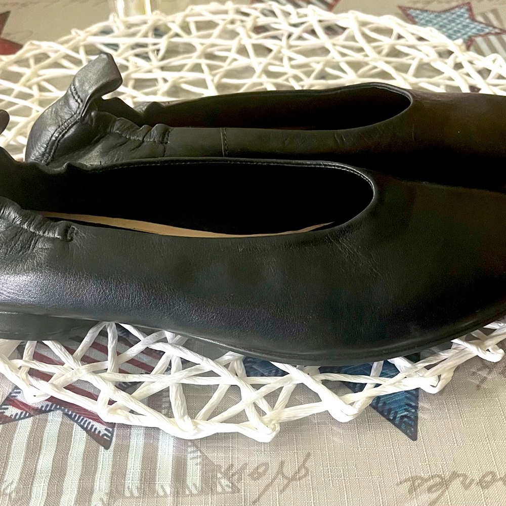 Ecco Leather Anine Flat Ballerina NEW